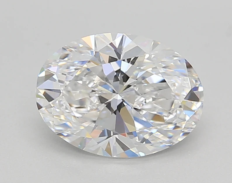 Moissanita corte ovalado | 2ct - D - VVS1-FL