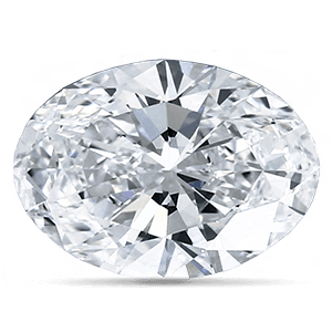 Moissanita corte ovalado | 2ct - D - VVS1-FL